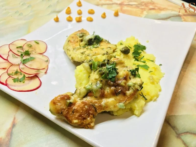 Куриная пиката (Chicken picata)